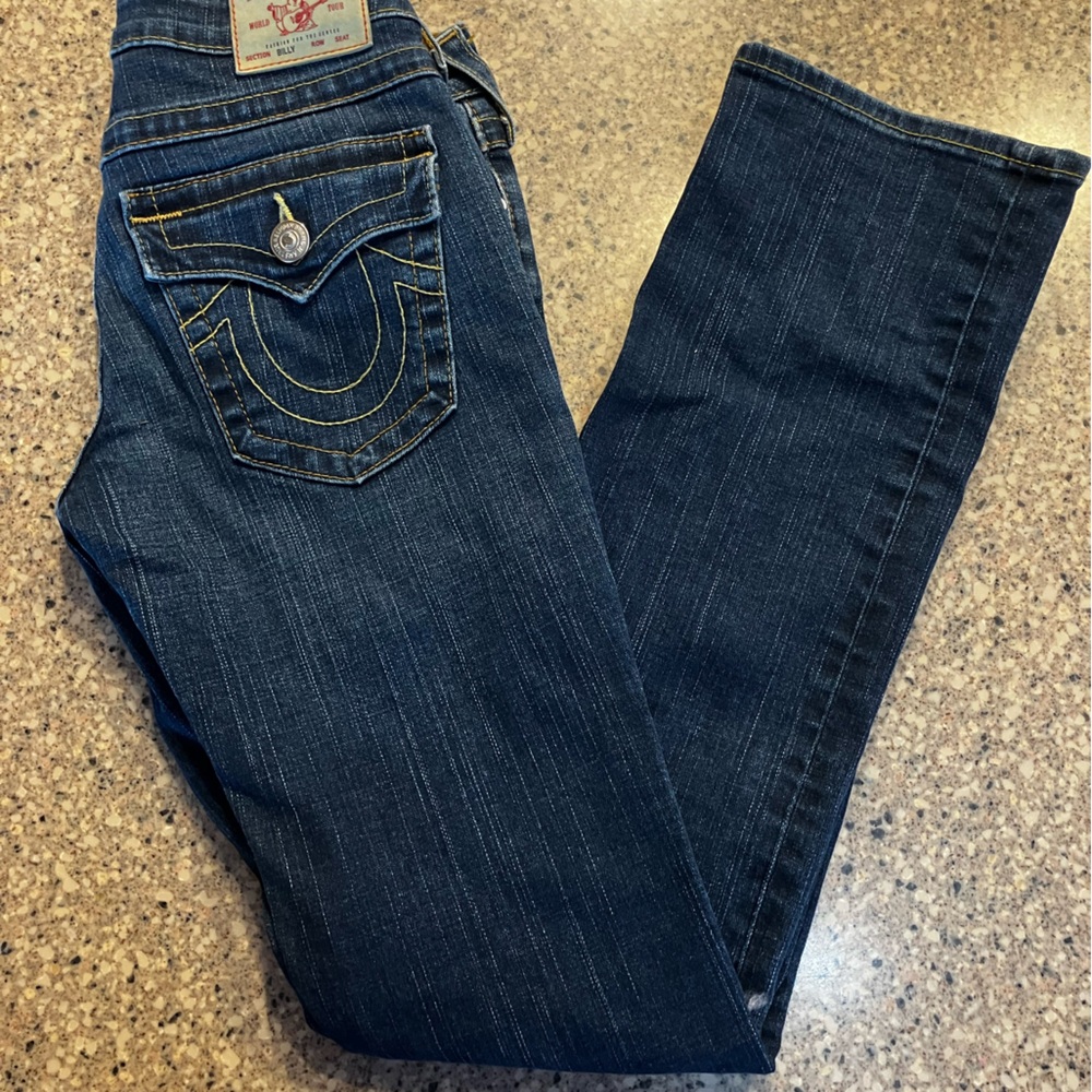 True Religion Indigo Denim Jeans